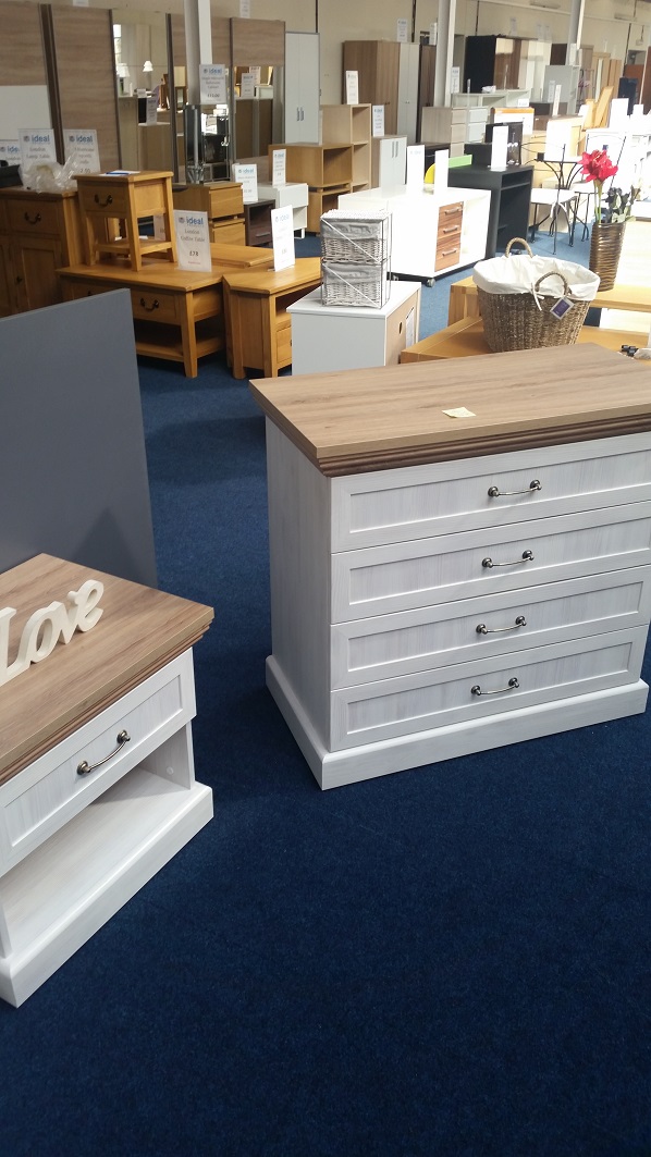 An example of a Devonshire Chest we constructed in Staffordshire sold by Harmony