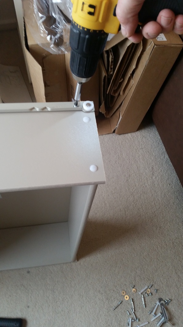 Photo of an Ikea Malm Chest we assembled in Sheffield