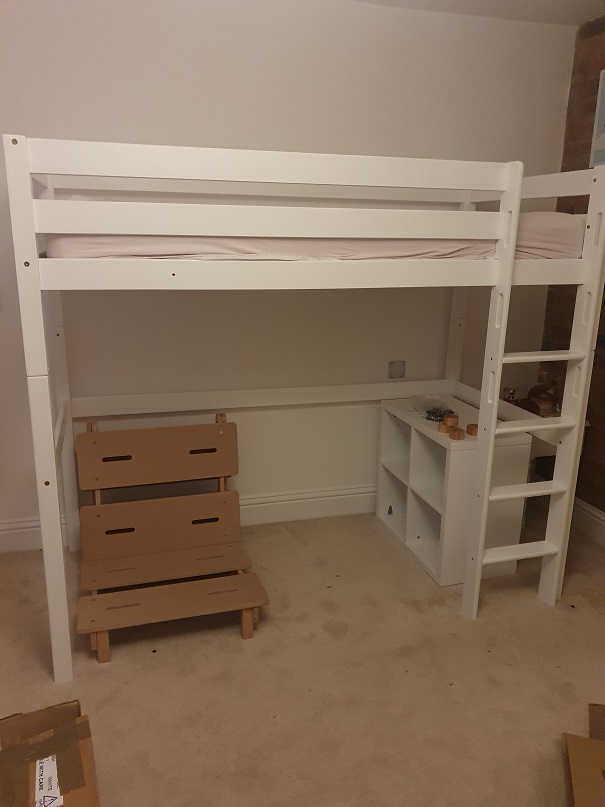 An example of a Classic Loft-Bed we assembled at Bridlington in North Humberside sold by Little-Folks