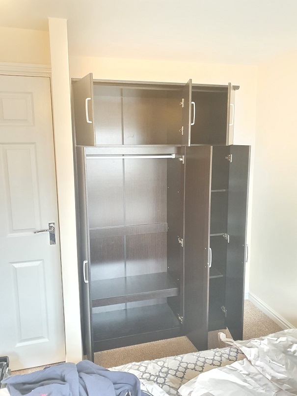 An example of a General Wardrobe we assembled at Oldbury in West Midlands sold by General