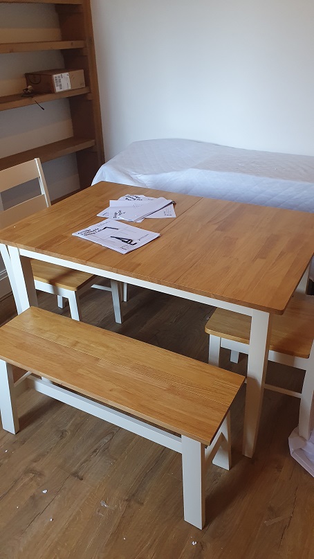 Photo of an Argos Chicago Dining_Set we assembled in Wellingborough, Northamptonshire