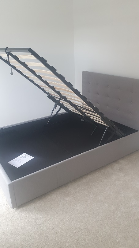 Picture of a Wayfair Lambert Bed we assembled in Lancashire