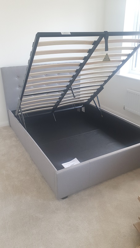 Picture of a Wayfair Lambert Bed we assembled in Lancashire