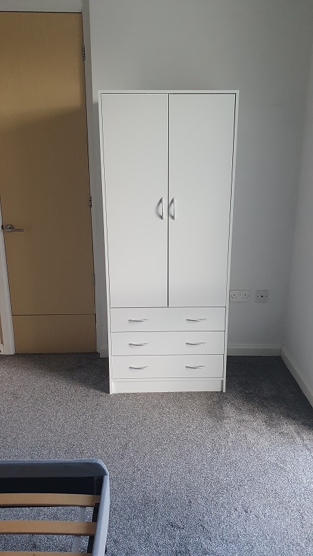 An example of a Lokken Wardrobe we constructed in Lancashire sold by Ikea