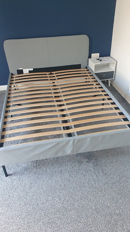 Somerset Bed from Ikea built, Slattum range