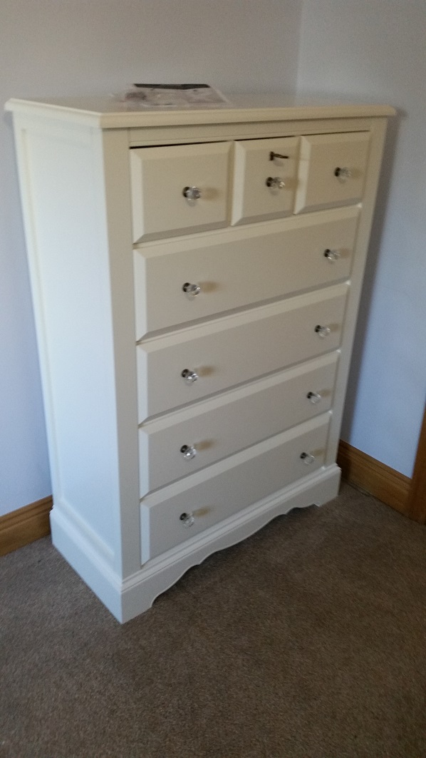 Photo of a Next Isabella Chest we assembled at Bushmills, County Antrim