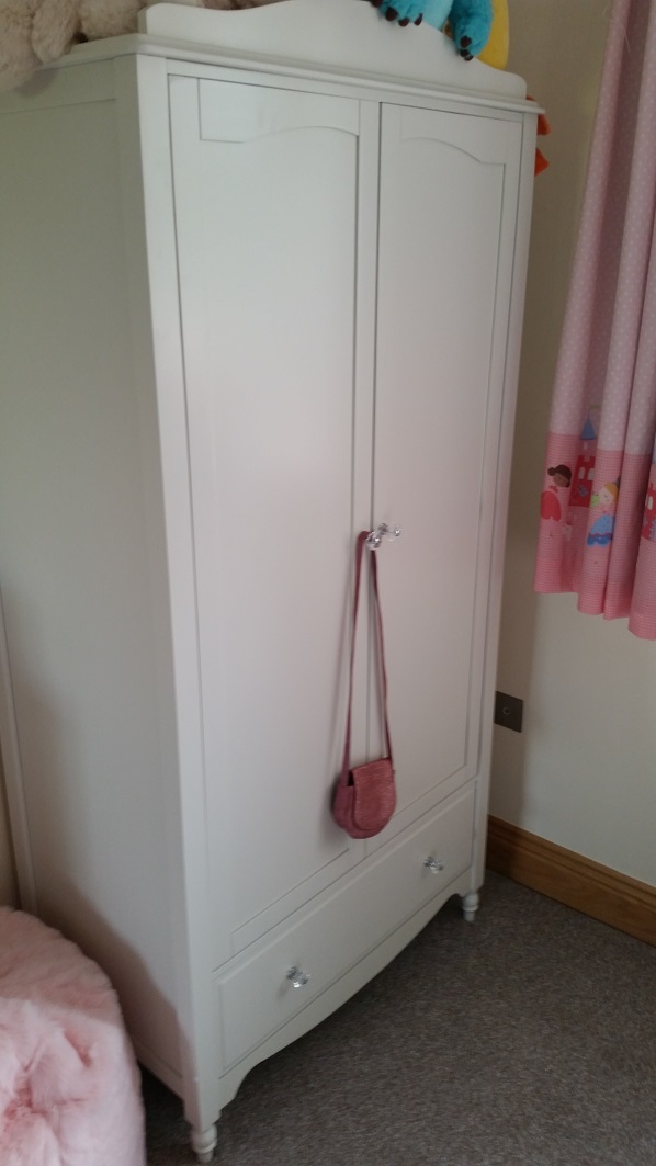 Photo of a Next Isabella Wardrobe we assembled in Caersws, Powys