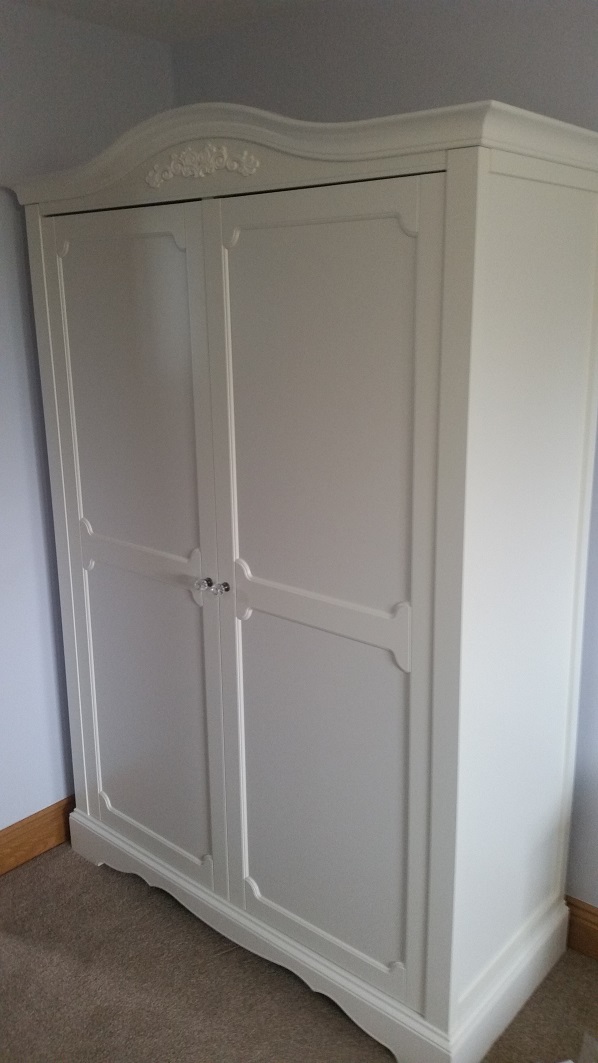 Photo of a Next Isabella Wardrobe we assembled in Irvine, Ayrshire