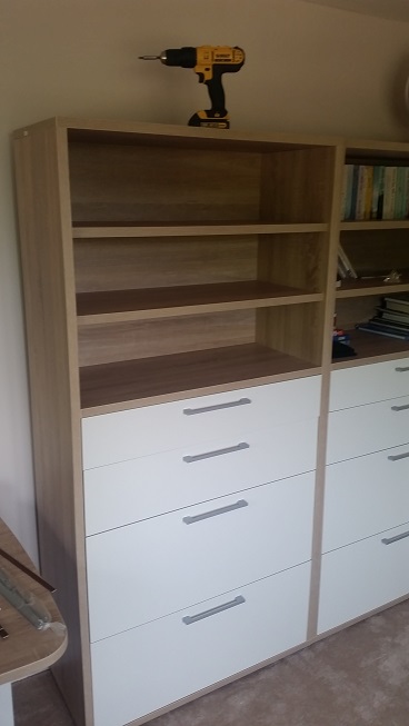An example of a Tivoli Storage-Unit we assembled in Mold sold by John-Lewis