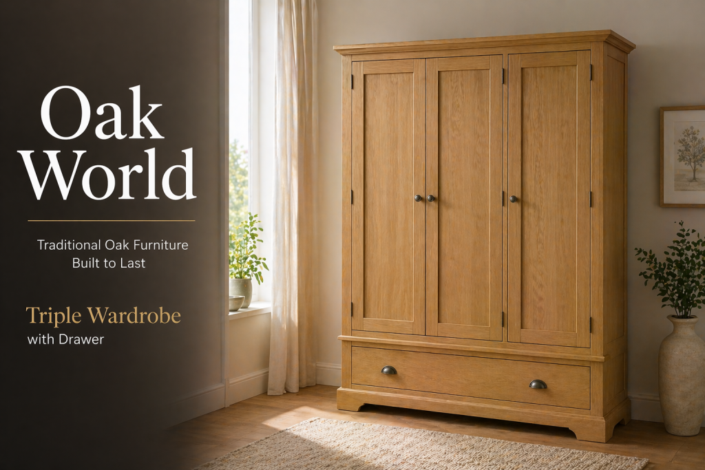 We have just quoted for the assembly of Oak World furniture at Woodbridge
