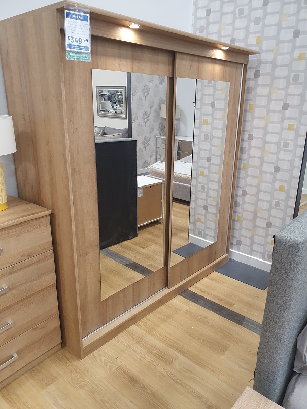 Doncaster Wardrobe from The-Range fully assembled, Riviera range