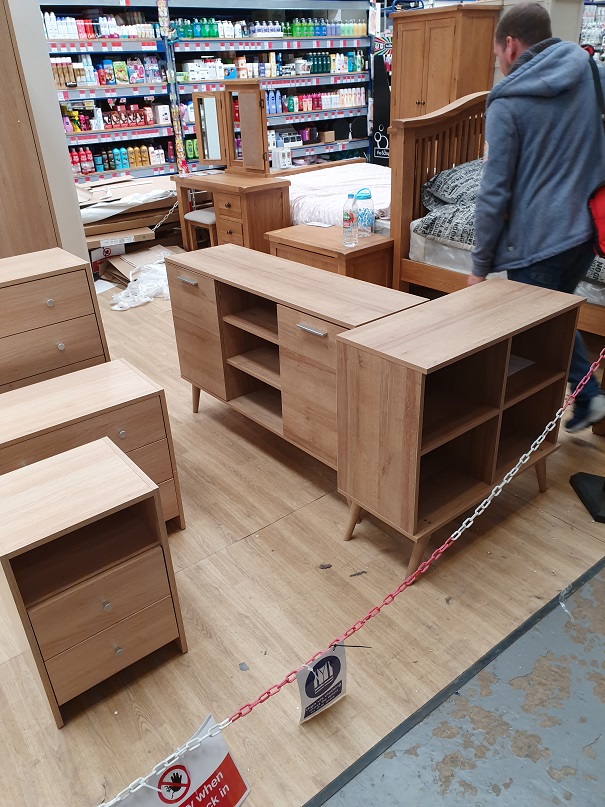 Photo of a JTF Petter Sideboard we assembled in Leeds