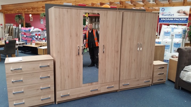 Picture of a Harmony Connect Bedroom-Set we assembled in Staffordshire