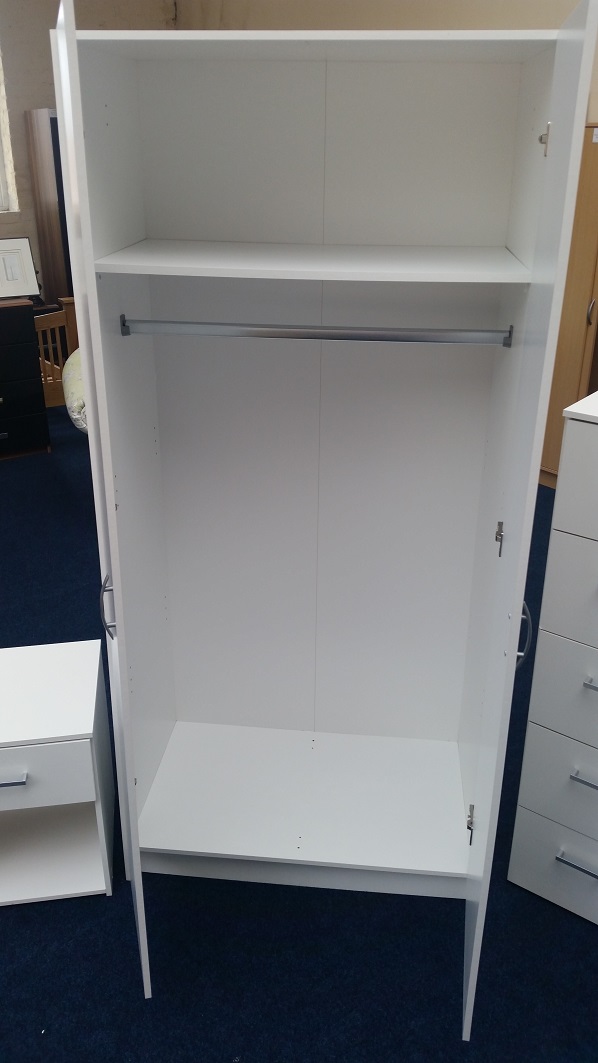 An example of a Connect Wardrobe we constructed in Staffordshire sold by Harmony