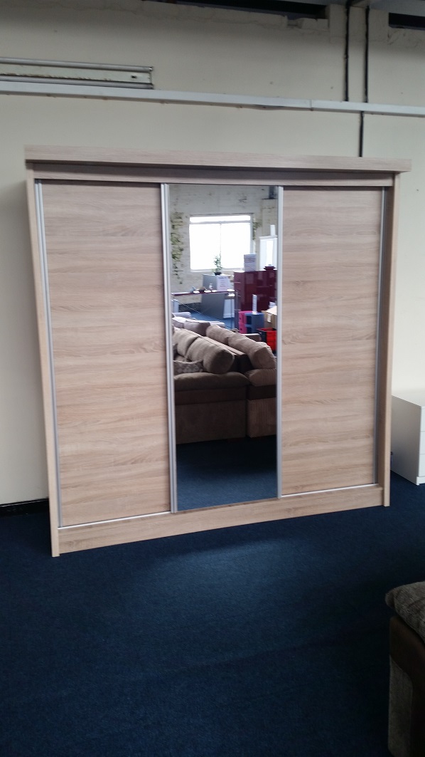 Wolverhampton Wardrobe from Harmony fully assembled, Oslo range