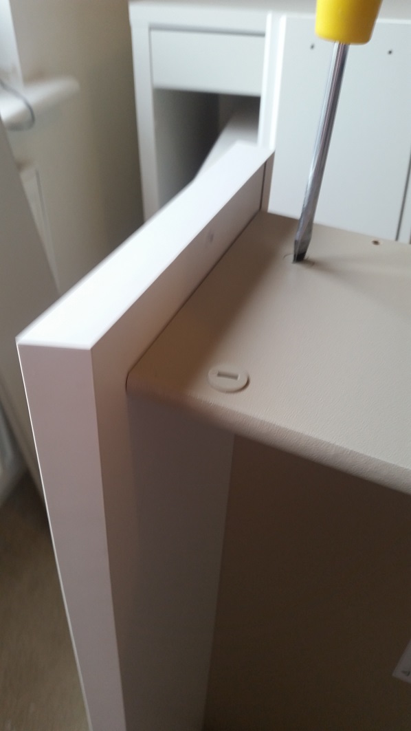 Photo of an Ikea Malm Bedside we assembled in Sheffield