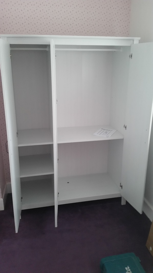 Ikea Brimnes Wardrobe assembled in Beith, Ayrshire