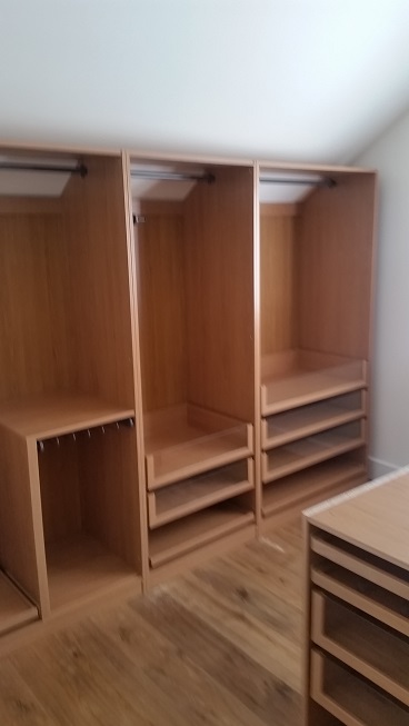 Photo of an Ikea Pax Wardrobe we assembled in Aylesbury