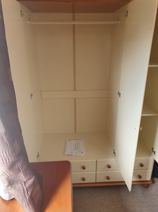 Buckinghamshire Wardrobe from Furniture123 built, Hamilton range