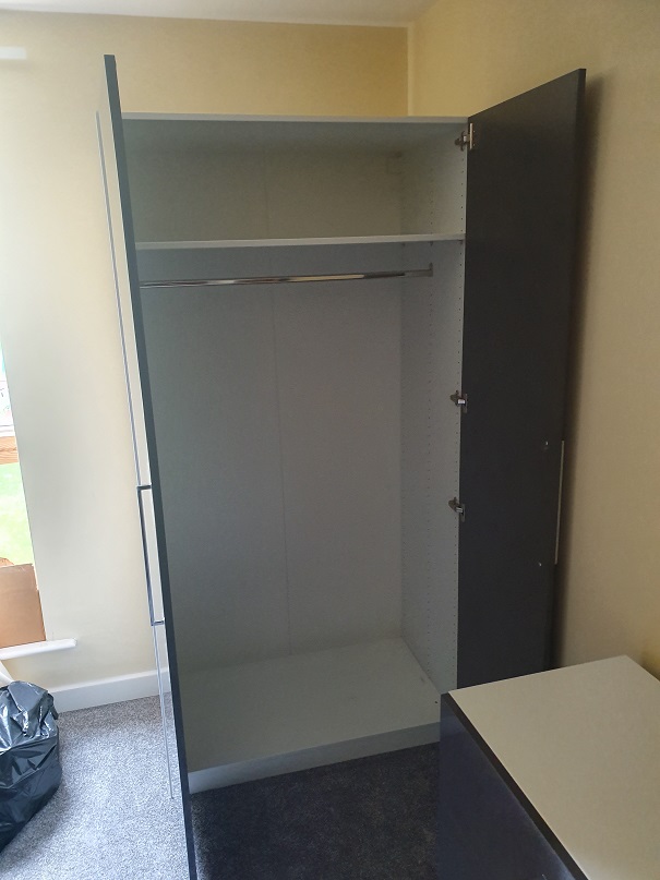 An example of a Darwin Wardrobe we assembled at Whitstable in Kent sold by BandQ