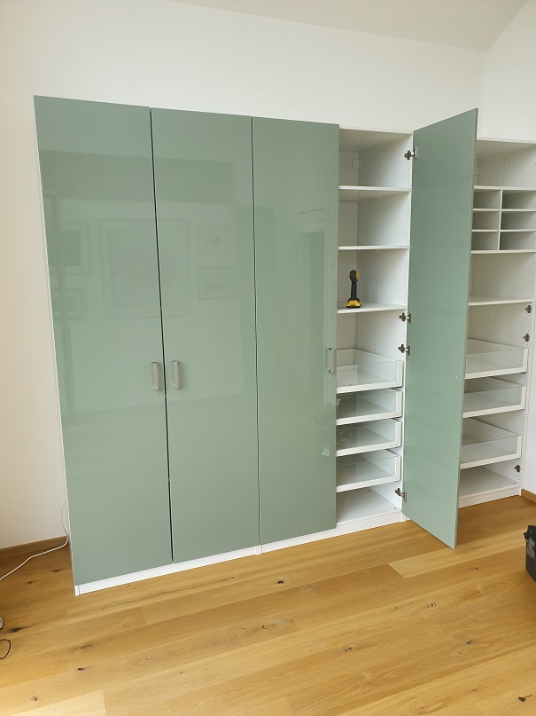 Ikea Pax Wardrobe built in Surrey