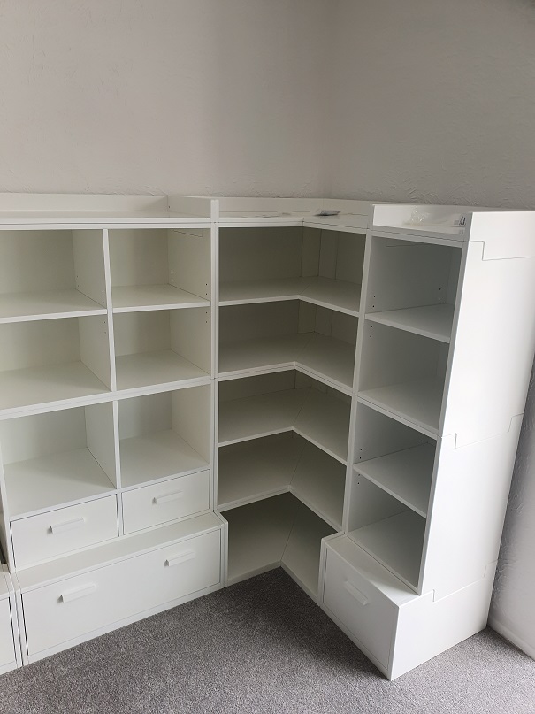 Picture of a Great-Little-trading-Company Alba Bookcase we assembled in Buckinghamshire