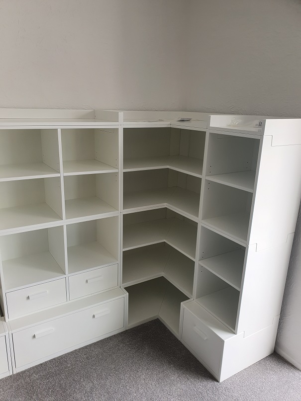 Photo of a Great-Little-trading-Company Alba Bookcase we assembled in Dewsbury, West Yorkshire