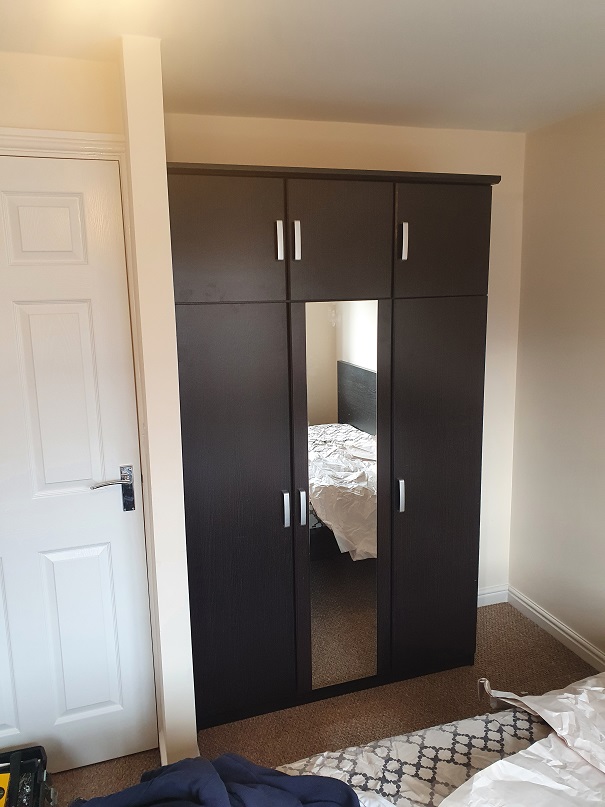 An example of a General Wardrobe we assembled at Llandysul in Dyfed sold by General