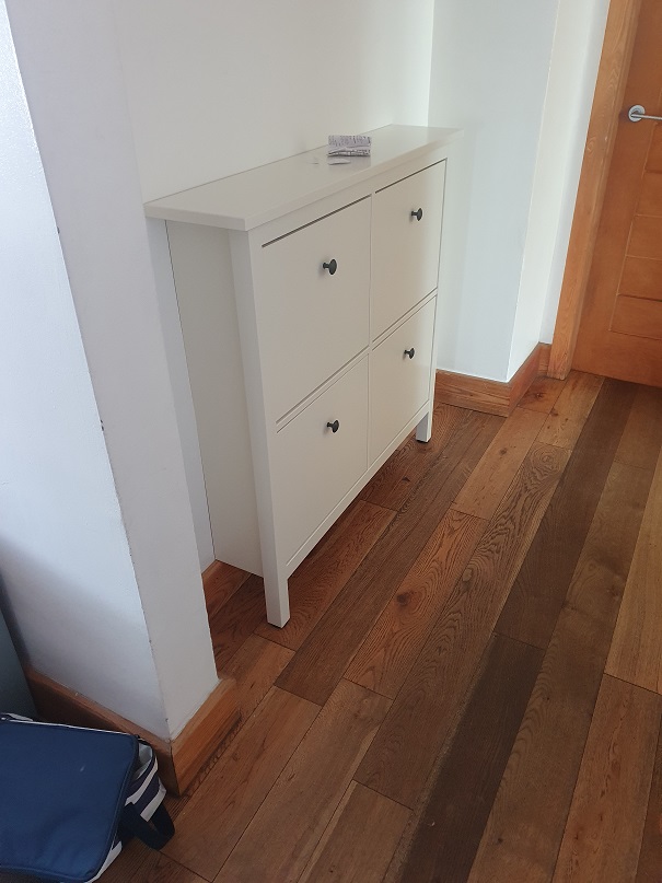 Ikea Bursta Shoe_Storage assembled in Talybont, Dyfed