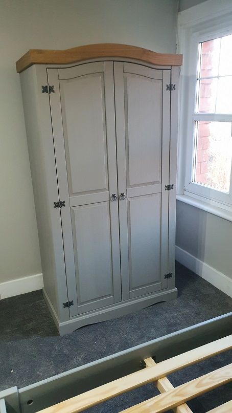 An example of a Corona Wardrobe we constructed in Surrey sold by Dunelm