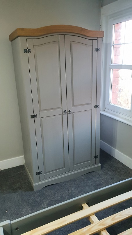 LONDON Wardrobe from Dunelm built, Corona range