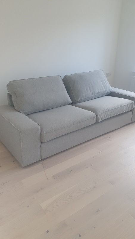 Photo of an Ikea Kivik Sofas we assembled at Cheddar, Somerset