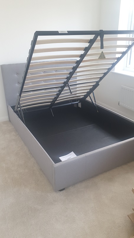 Photo of a Wayfair Lambert Bed we assembled at Seaview, Isle of Wight