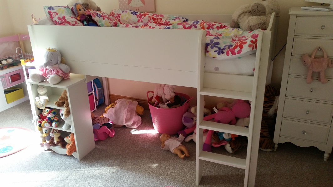 Photo of a Next Ella Cabin-Bed we assembled at Powys, the UK