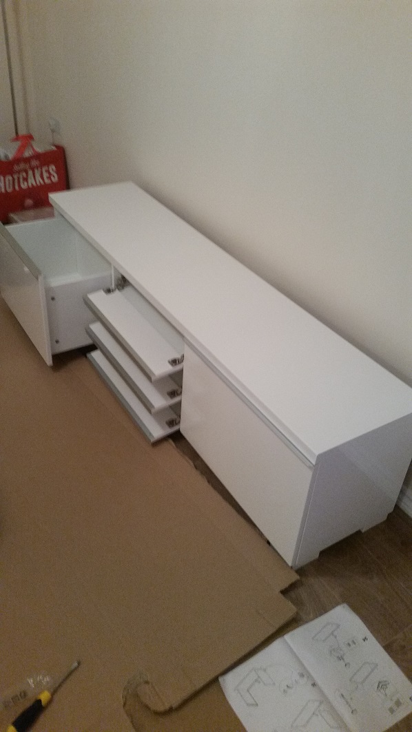TV-Stand assembly Cheshire from Ikea